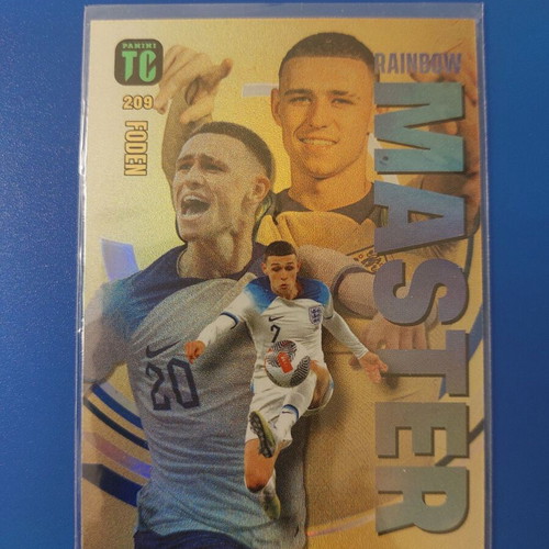 Panini Top Class collectible card #209 Foden, England new