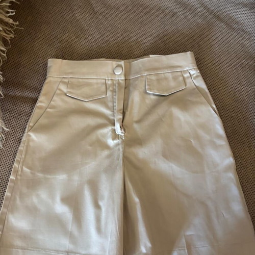 Mayoral girls' shorts new, size 140 cm, beige
