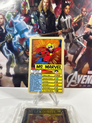 Κάρτα Top Trumps Ms.Marvel official Marvel