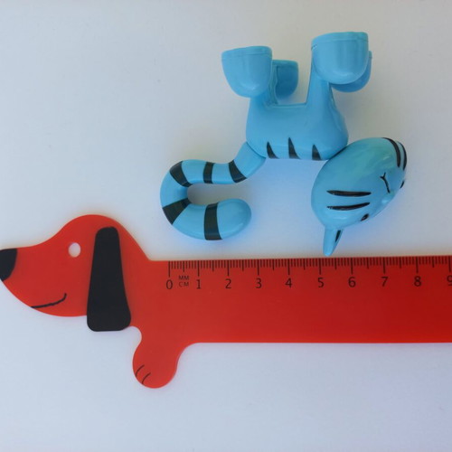 Set of 2 collectible figures Pitsina and Garis like new, 1999