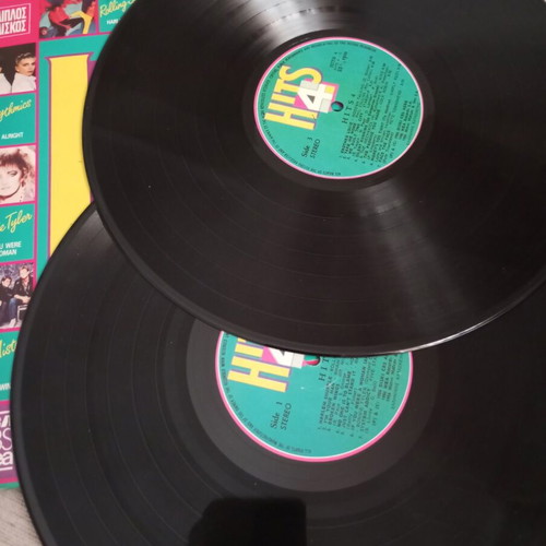 Hits 4 double record like new