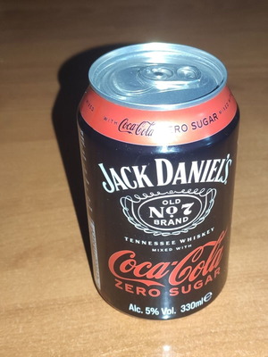 Κουτάκι Jack Daniel's με Coca Cola Zero καινούργιο