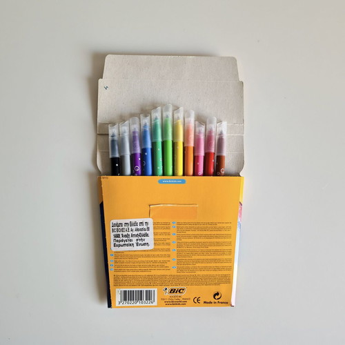 Bic markers set medium tip, like new, pack of 11