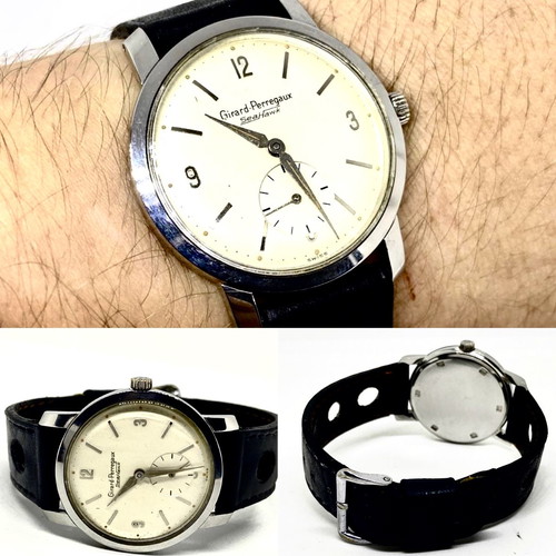 Girard Perregaux seaHawk 34mm mechanical watch in excellent condition