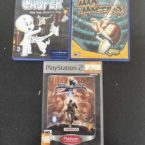 PlayStation 2 games pack of 3 used