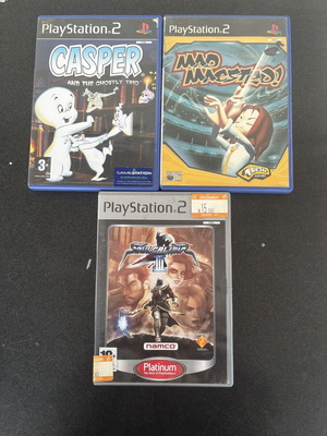 PlayStation 2 games pack of 3 used