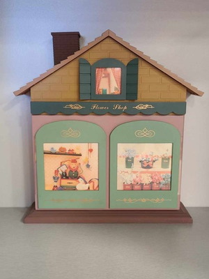 Κλειδοθήκη σπίτι με τρεις θήκες για φωτογραφίες καινούργιο