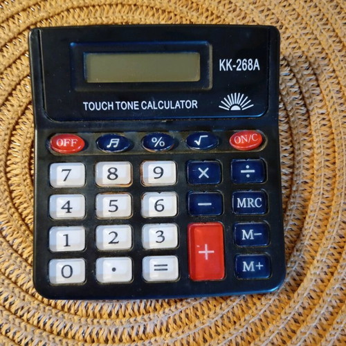 Calculator used KK-268A