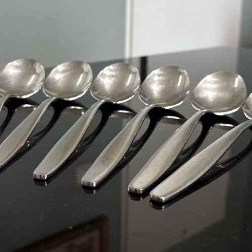 WMF Laurel Cromargan 18/10 set of 6 used main course spoons