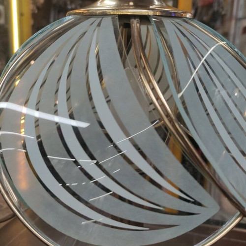 Table lamp used, 1970s vintage, height 32cm