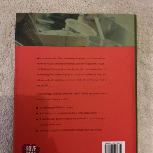 Wok and Stir Fry Book in Excellent Condition