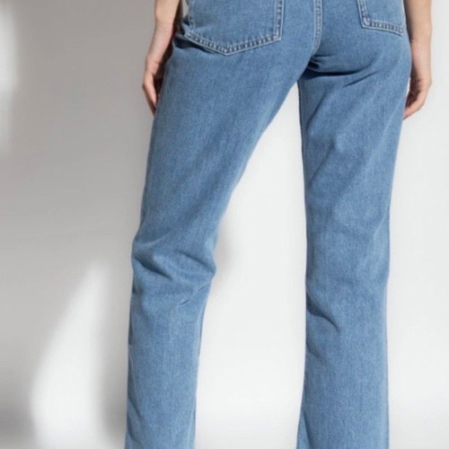 By Malene Birger Miliumlo straight jeans new, blue, size 28