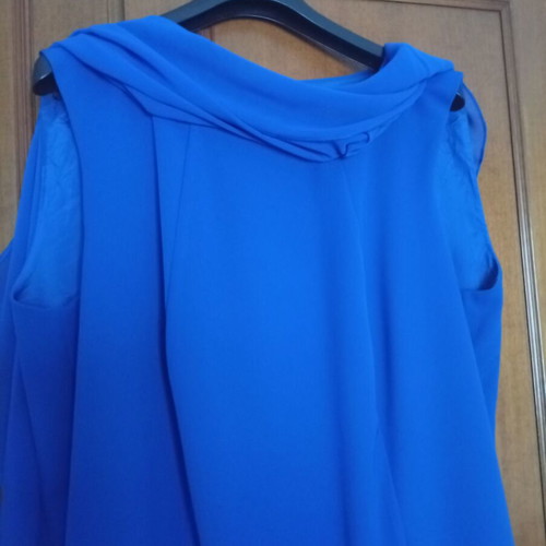 Estetica midi evening dress size 58, blue