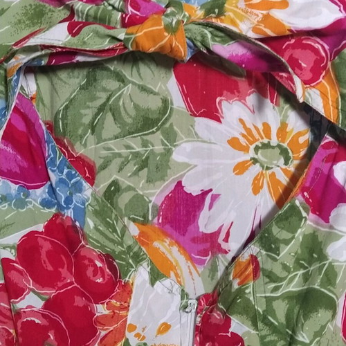 Καλοκαιρινό φόρεμα floral σαν καινούργιο, πολύχρωμο, μέγεθος L
