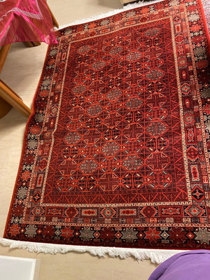 Handmade Oriental Wool Rug 1.68×2.30 Like New
