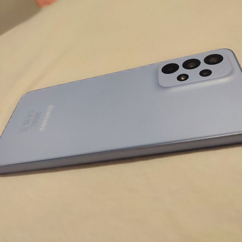 Samsung Galaxy A33 5G like new, blue, 128GB, 20+ MPixel camera