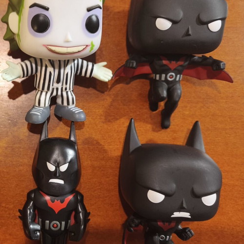 Funko Pop figures, set of 4