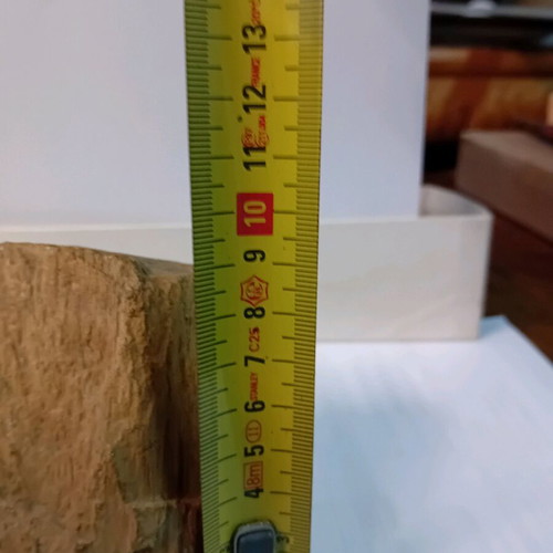 Petrified wood used, 550 grams