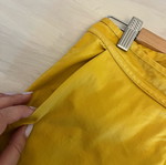 Yellow pants used, size Small, elastic fabric