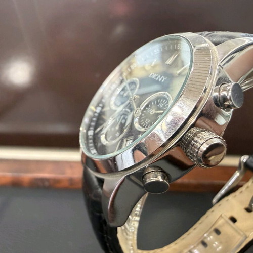 Γυναικείο ρολόι DKNY NY-1437 καινούργιο με δερμάτινο λουράκι