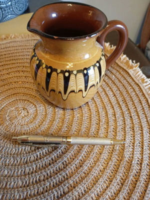 Clay jug used, small