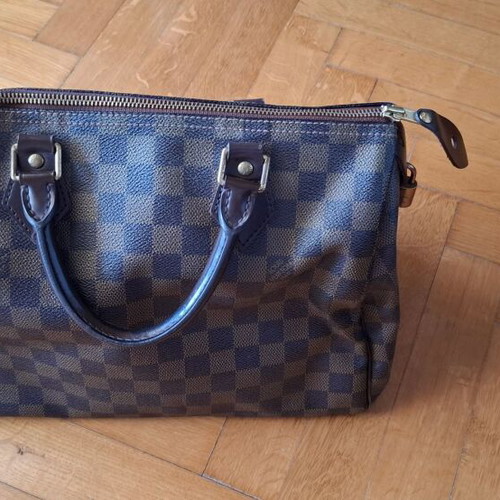 Louis Vuitton Speedy 30 handbag like new, brown