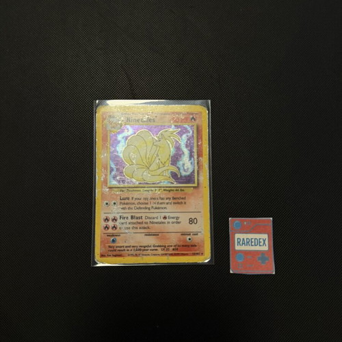 Ninetales Holo Rare 12/102 Pokemon TCG Base Set card