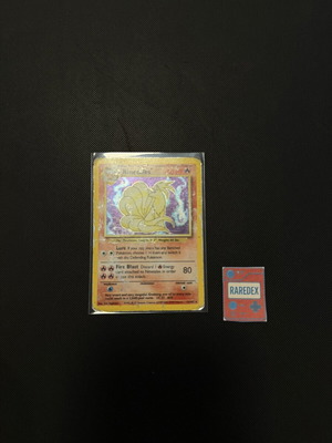 Ninetales Holo Rare 12/102 Pokemon TCG Base Set card