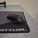 Mouse used with mini mousepad