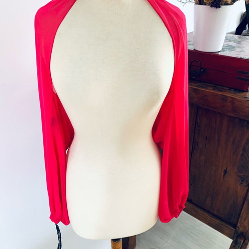 Veloudakis bolero new, size S-M, pink