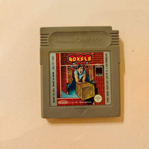 Boxxle Game Boy used Nintendo game