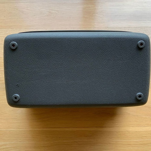 Samsonite Silhouette makeup beauty case used, gray