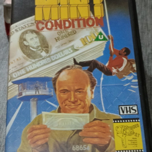 VHS Riskarontas Ta Panta used, adventure crime with Greek subtitles