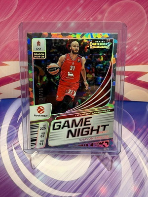 Contenders 2025-26 Game Night Savon Shields Card new