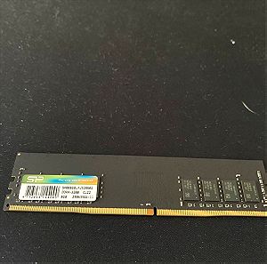 RAM 8 GB ddr4 silicon power 3200 για Desktop καινούργια