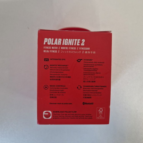 Polar Ignite 2 GPS fitness watch like new, gold