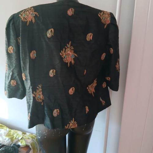 Abiye Jacket like new, sandwich fabric with pattern, size L