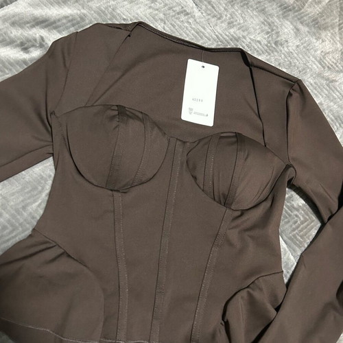 Top with cups brown new