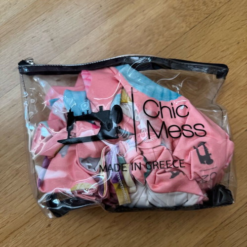 Chic Mess one-piece swimsuit like new, multicolor