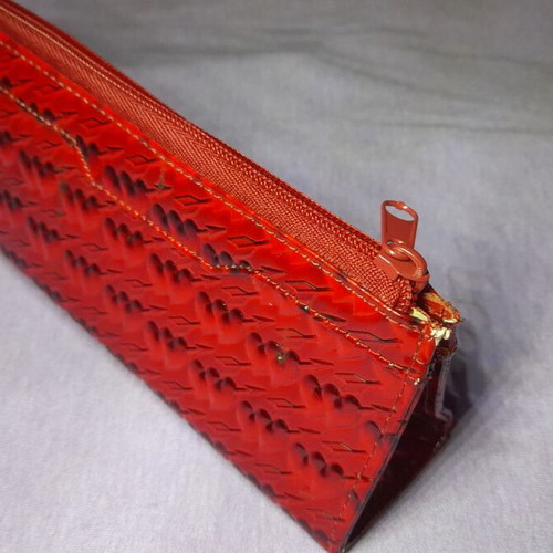 Jimmy Choo bag/wallet used, red handheld