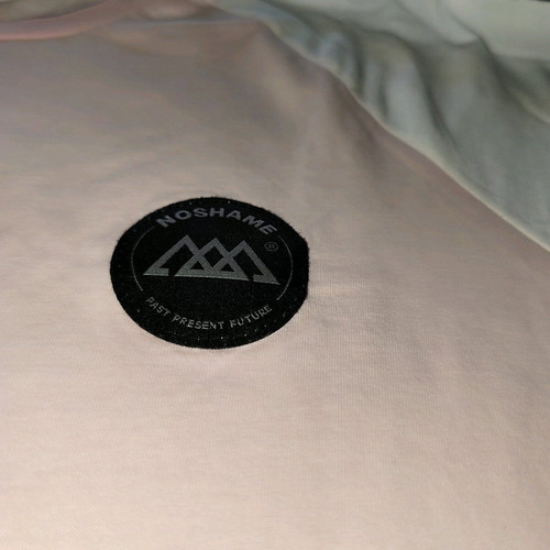 Noshame® men's t-shirt new, size S, pink-beige