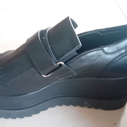 Glamazons leather shoes new, size 39, black