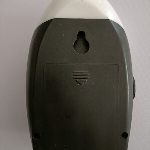 Sensor light used, motion detector lamp with hook and 3 AAA batteries
