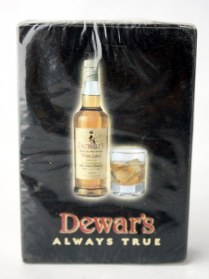 Dewar's Whisky Collectible Playing Cards sealed, new