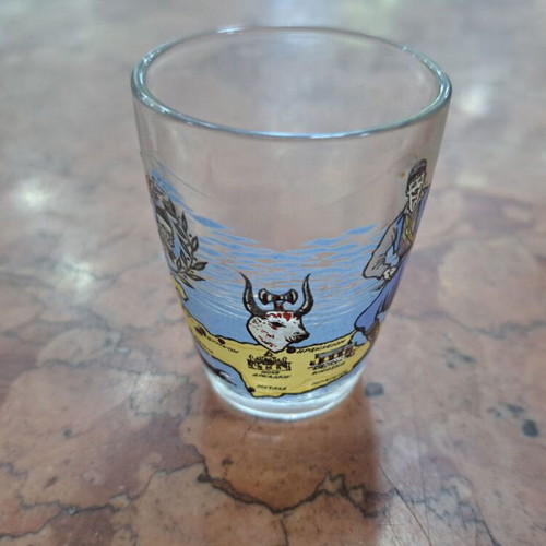 Set of shot glasses London Crete new