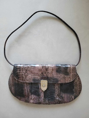 Nine West Shoulder Bag Multicolor, New, Faux Snake Skin