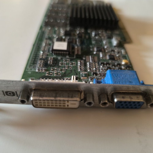 ATI Rage 128 Pro AGP graphics card like new, vintage retro gaming