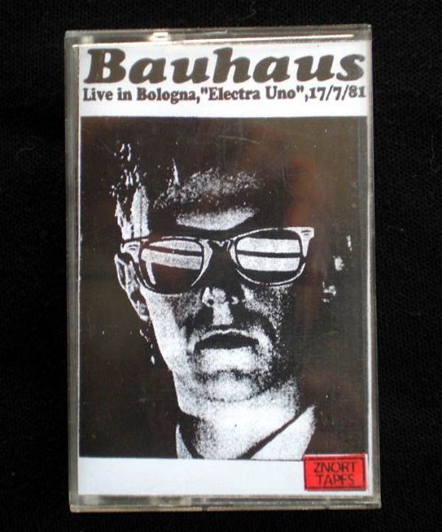  BAUHAUS, Live in Bologna, "Electra Uno", 17/7/1981, C60, Audio Tape