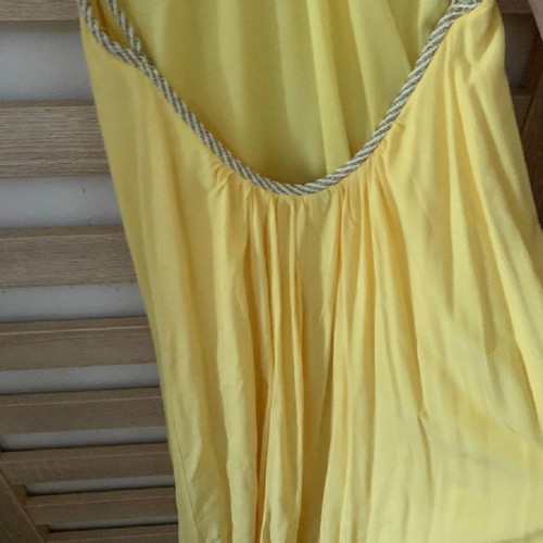 Long maxi dress small yellow