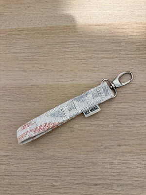 Handmade keychain like new, multicolored